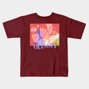 Flower Shower Bloom Kids T-Shirt